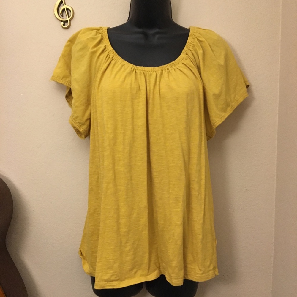 Cute mustard top